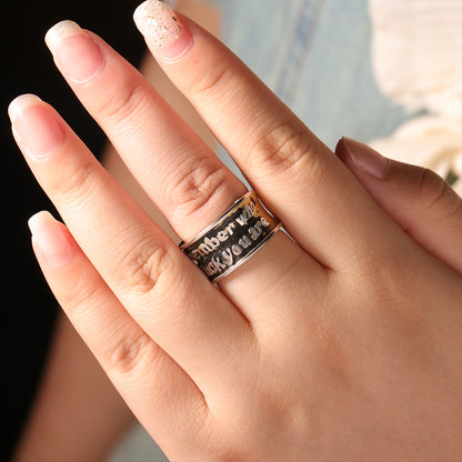 Remember Who The Fuck You Are Ring