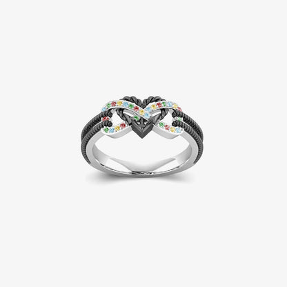 For Star Mom-Strength in Every Star Infinity Anchor Promise Ring