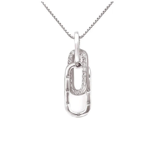[⚡35% OFF] For Unbiological Daughter - S925 We Are Forever Linked Together Interlocking Circle Necklace