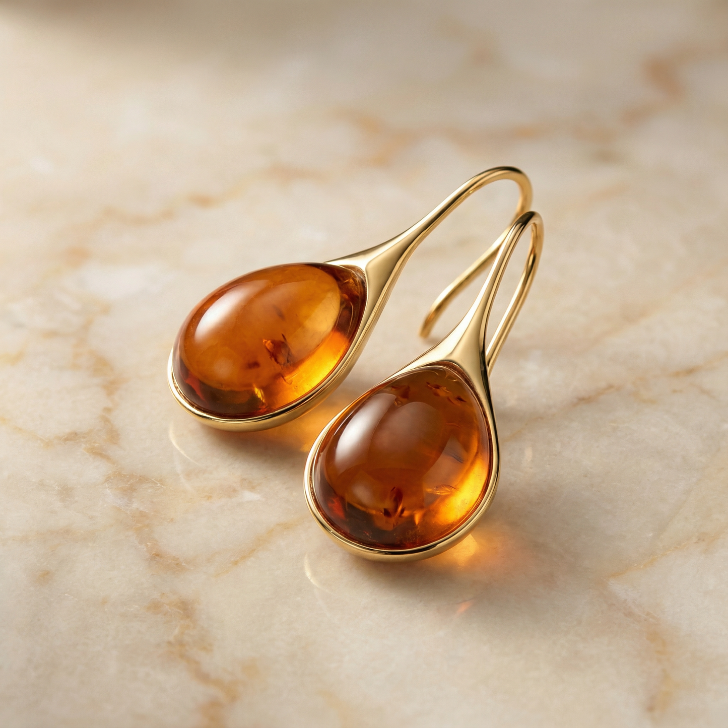 Crystal Drop Earrings in Gold and Silver