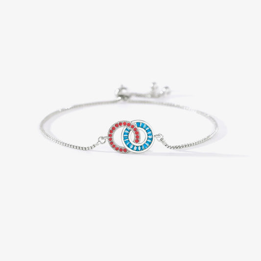 Diabetes Awareness Nobody Fights Alone Circle Bracelet