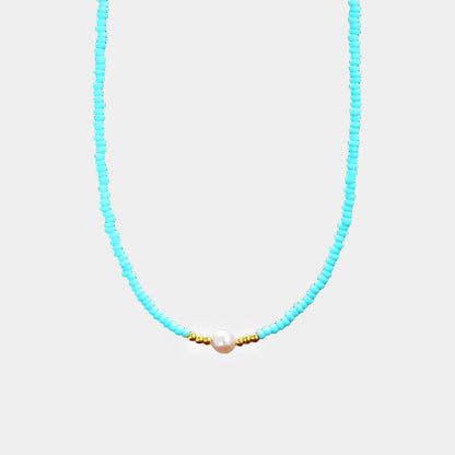 To My Beautiful Granddaughter - I am so proud of you freshwater pearl necklace