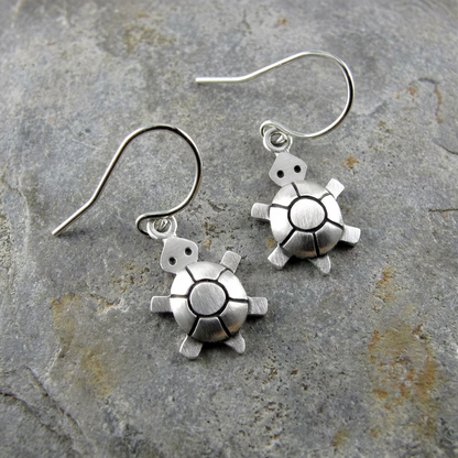Tiny Turtle Earrings