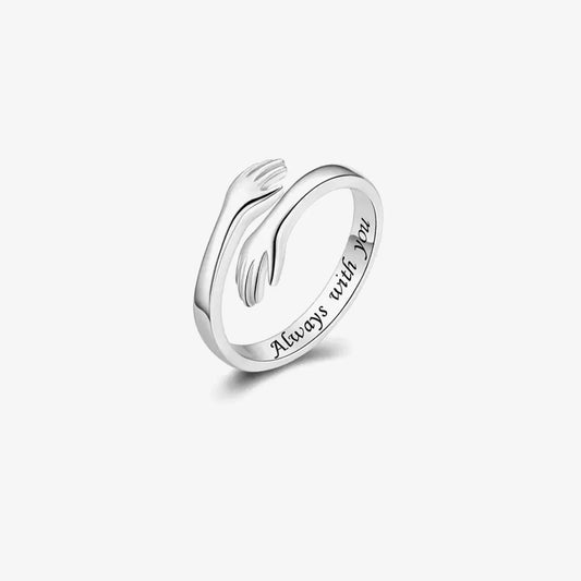 For Daughter - I am Always With You Hug Ring