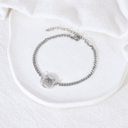 Custom Pet Face Portrait Bracelet