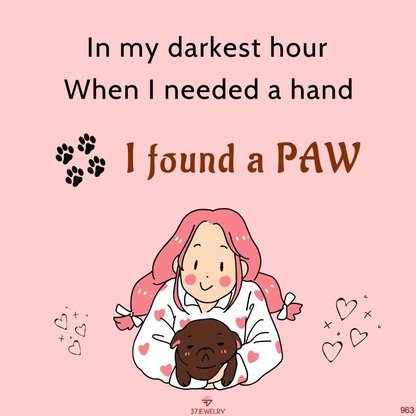 I Found A PAW Pet Bracelet