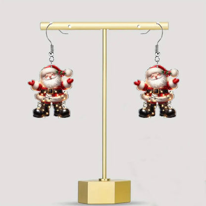 Christmas Santa Claus Earrings