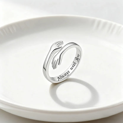For Daughter - I'm Always With You Hug Ring