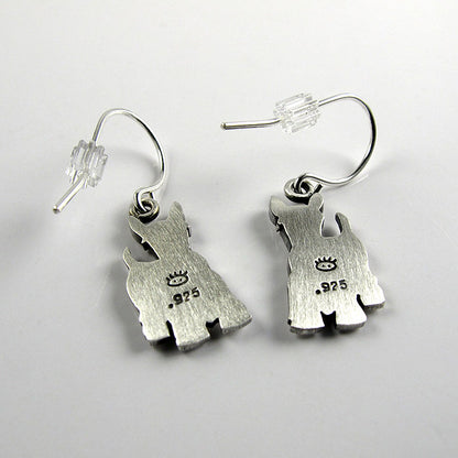 Vintage Scottish Terrier Earrings