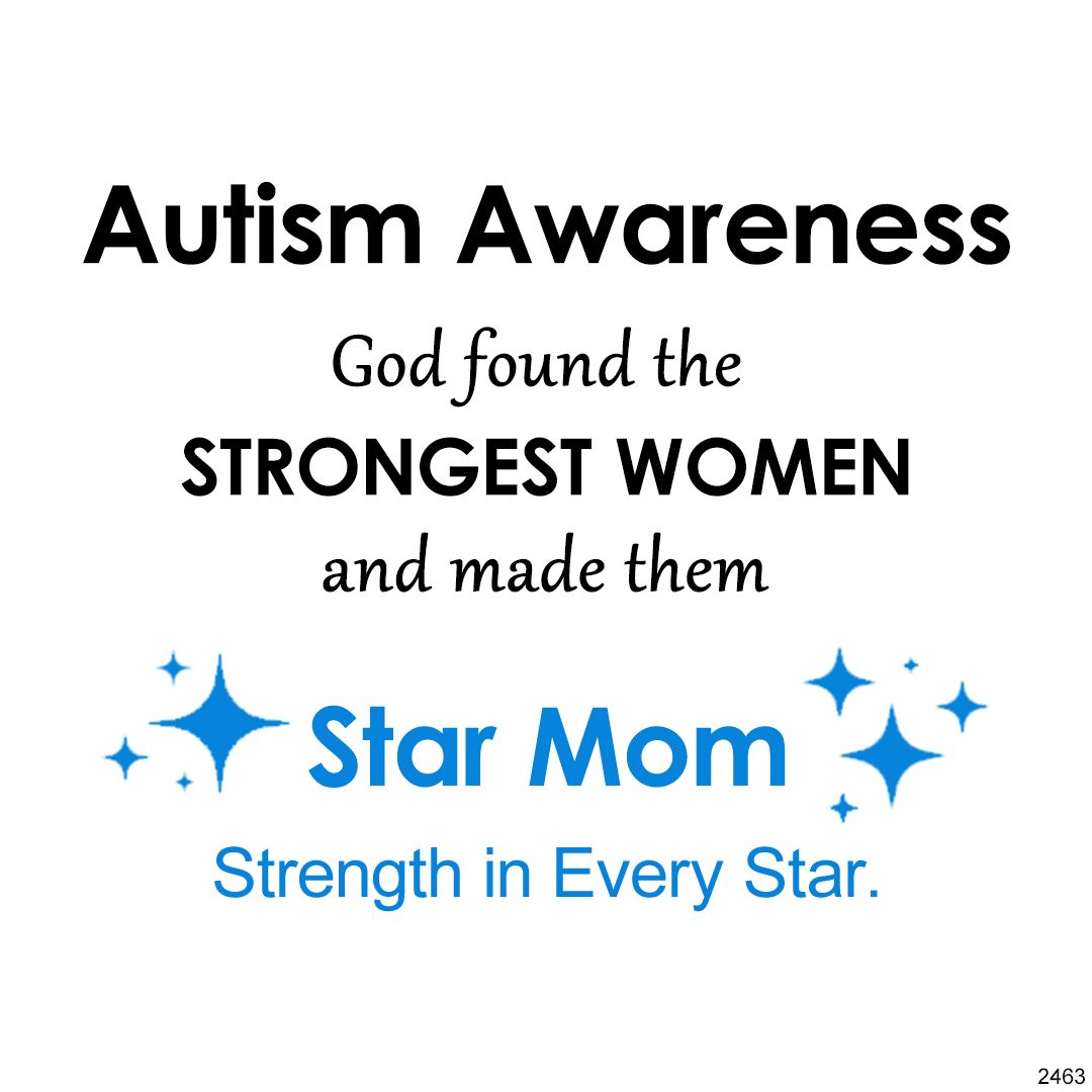 Autism Awareness-Gradient Blue Star Ring