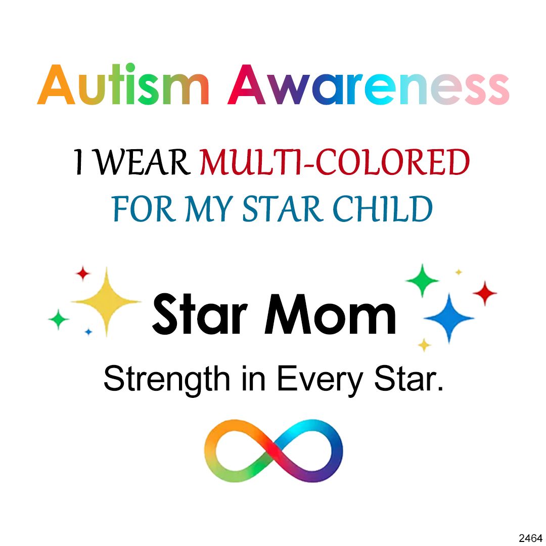 Autism Awareness-Colored diamond rings