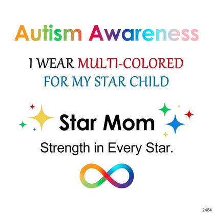 Autism Awareness-Colored diamond rings
