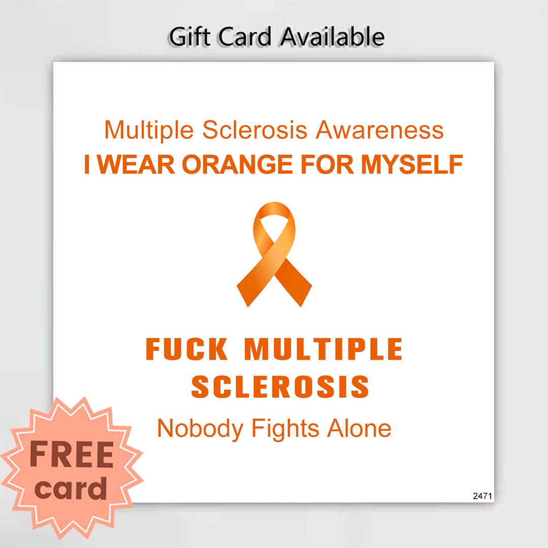 Multiple Sclerosis Minimal Oval Cut Ring