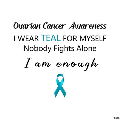 Ovarian Cancer Awareness Tennis Bracelet