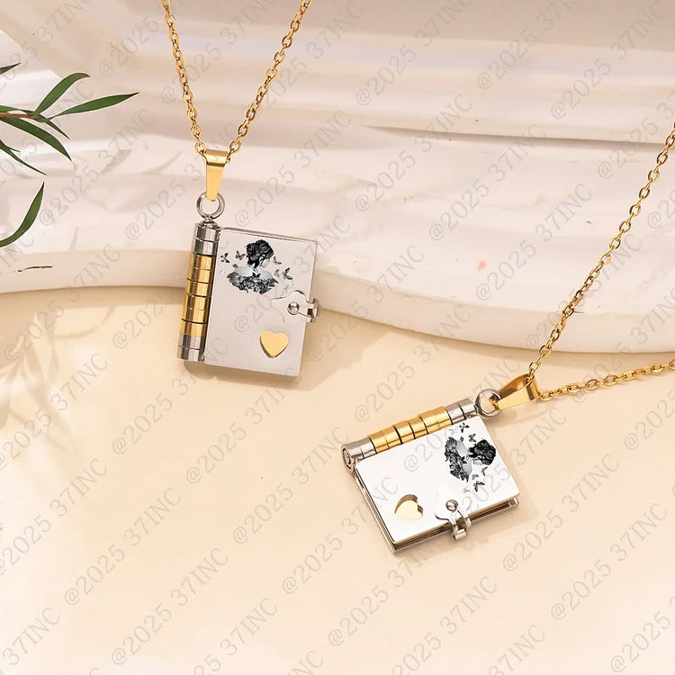 For Granddaughter - I'm The Storm Book Necklace
