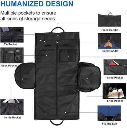 High Capacity Folding Suit Luggage