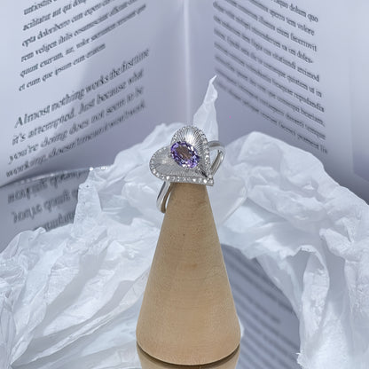 Amethyst Heart Ring – A Mother’s Day Gift of Timeless Love