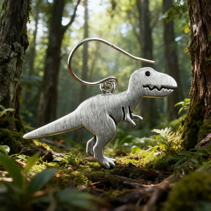 Vintage T-Rex Dinosaur Earrings