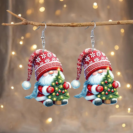 Christmas Gnome Earrings