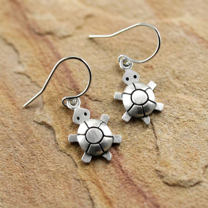 Tiny Turtle Earrings