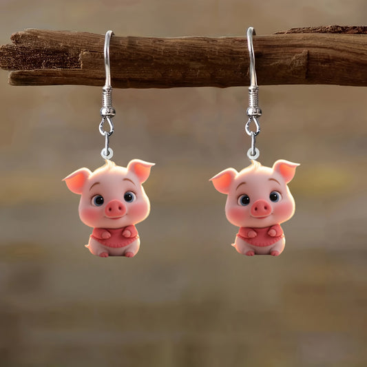 Cute Piggy Earrings