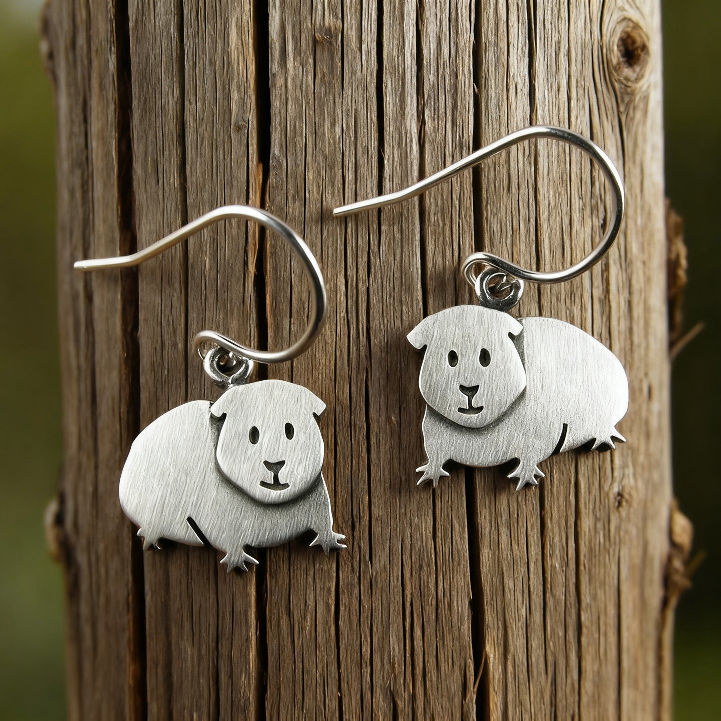 Vintage Guinea Pig Earrings