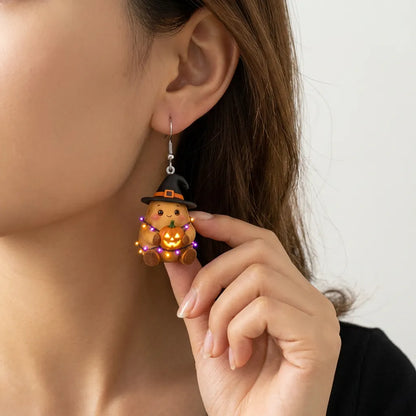 Witch Potato Pumpkin Earrings