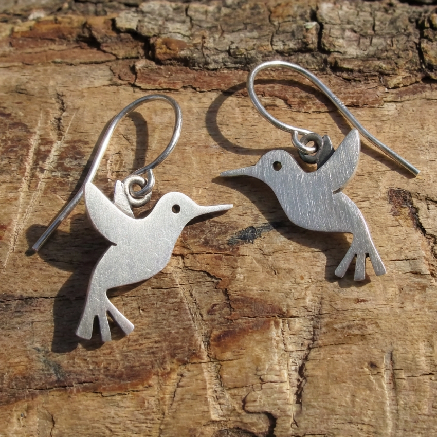 Vintage Hummingbird Earrings