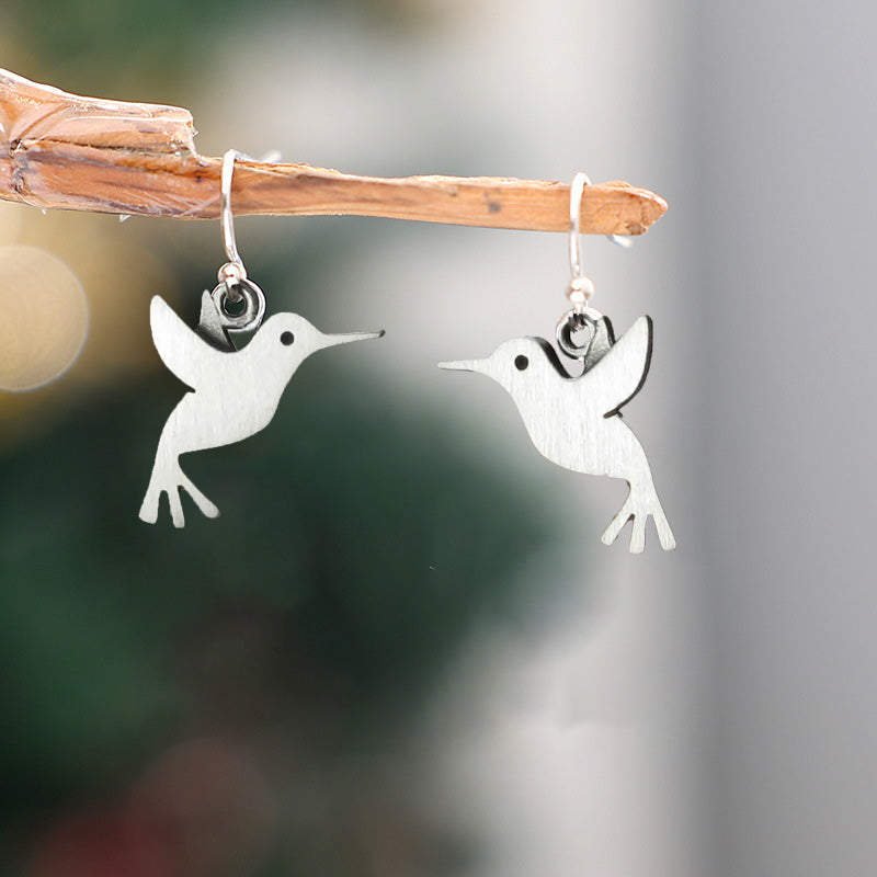 Vintage Hummingbird Earrings