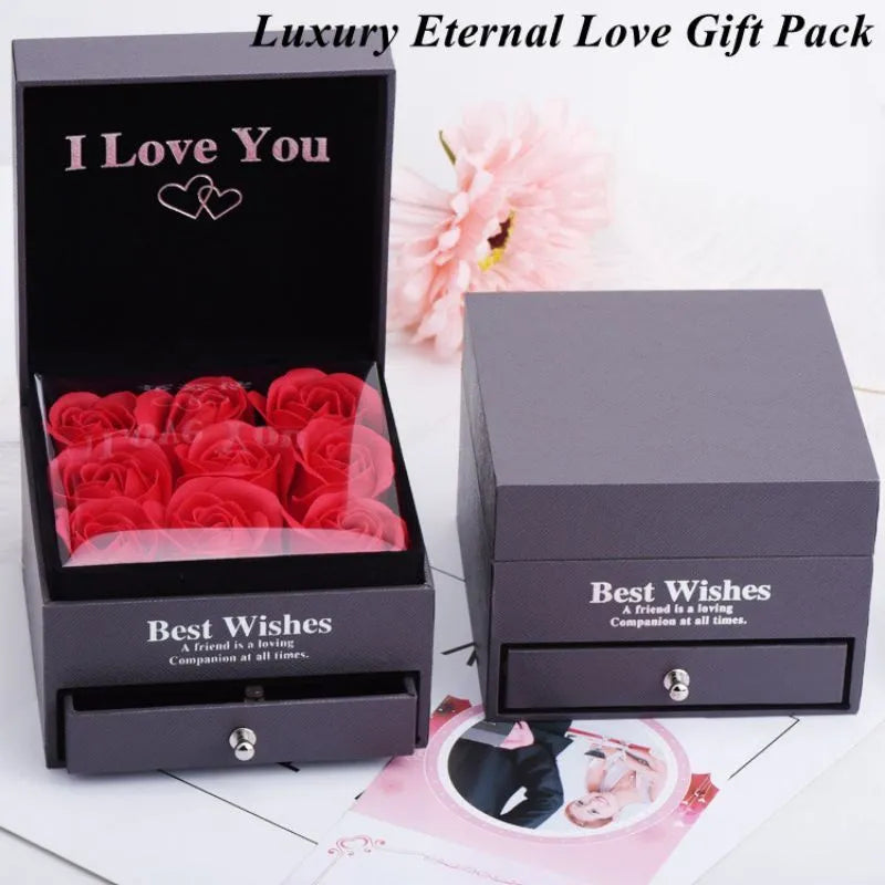 To My Better Half - I Love You Forever and Always Interlocking Bracelet