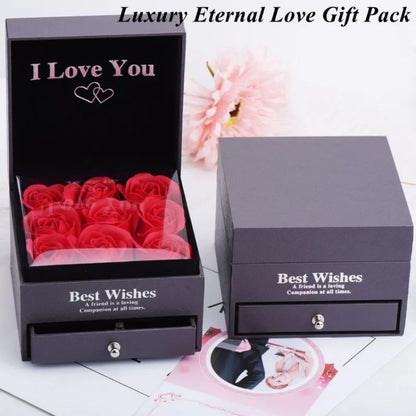 To My Better Half - I Love You Forever and Always Interlocking Bracelet