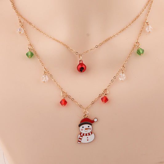 Snowman Necklace