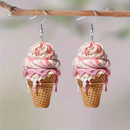 Christmas Ice Cream Earrings