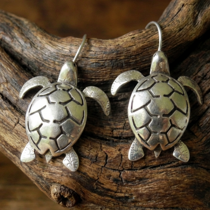 Vintage Turtle Earrings