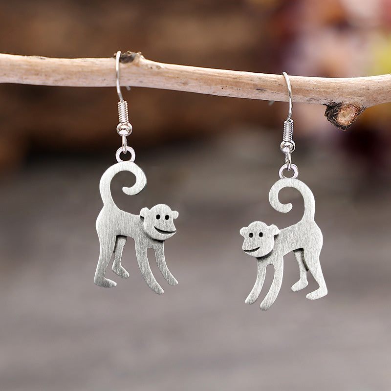 Vintage Monkey Earrings