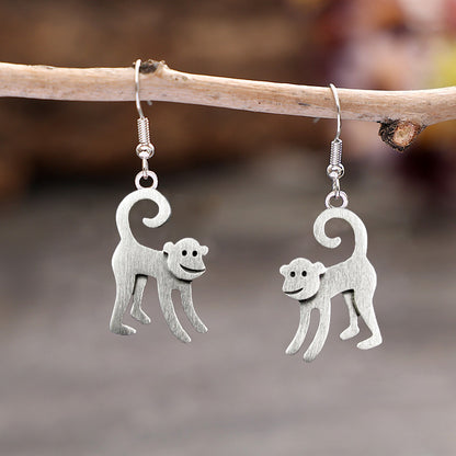 Vintage Monkey Earrings