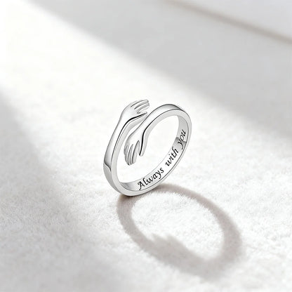 For Daughter - I'm Always With You Hug Ring
