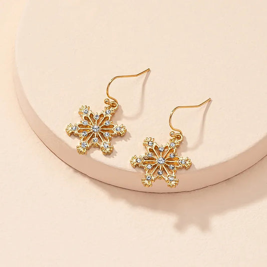 Christmas Snowflake Earrings