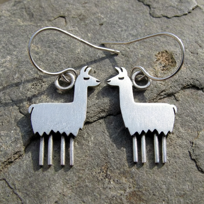 Vintage Llama Earrings