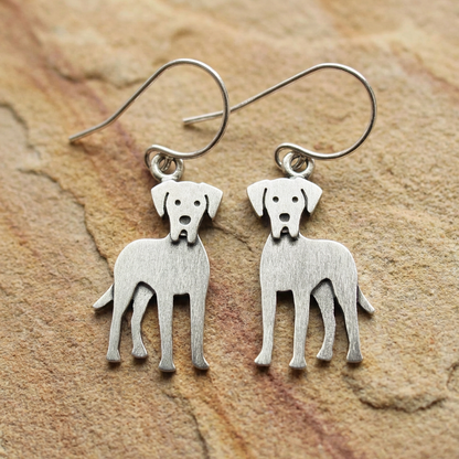 Tiny Great Dane Earrings