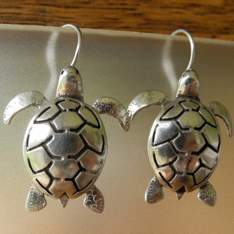 Vintage Turtle Earrings