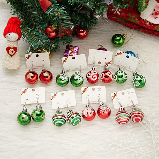 Christmas Light Bulb Earrings