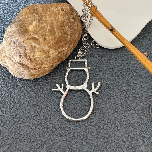 Snowman Earrings