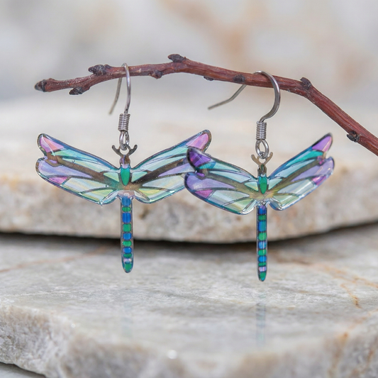 Unique Cute Dragonfly Fairy Earrings