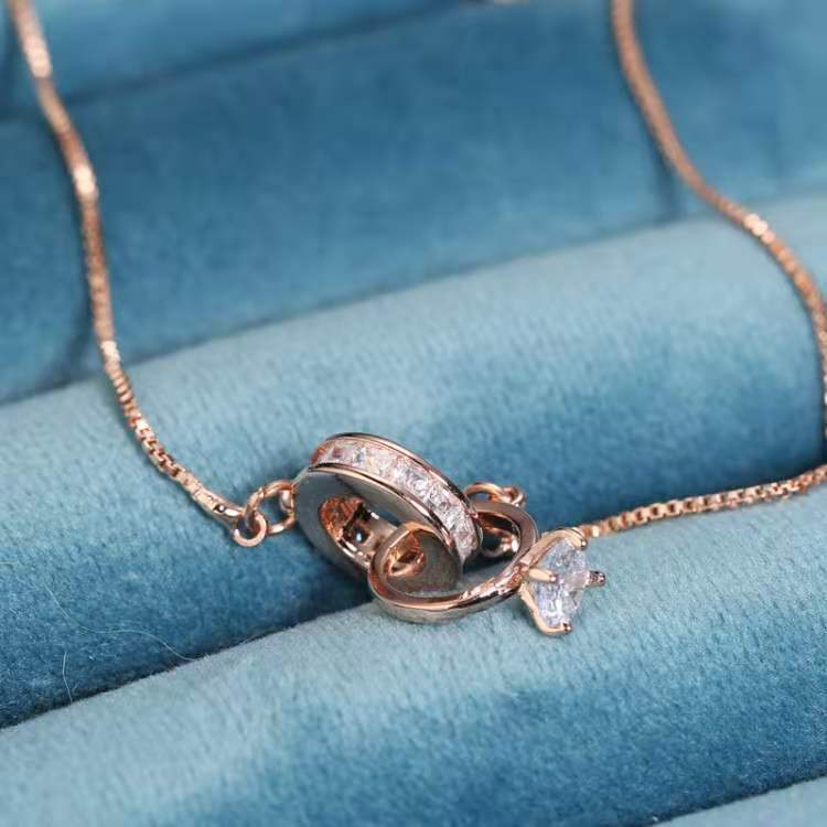 For Wife - S925 Interlocking Diamond Bracelet✨