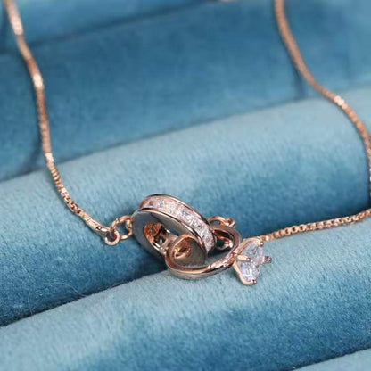 For Wife - S925 Interlocking Diamond Bracelet✨