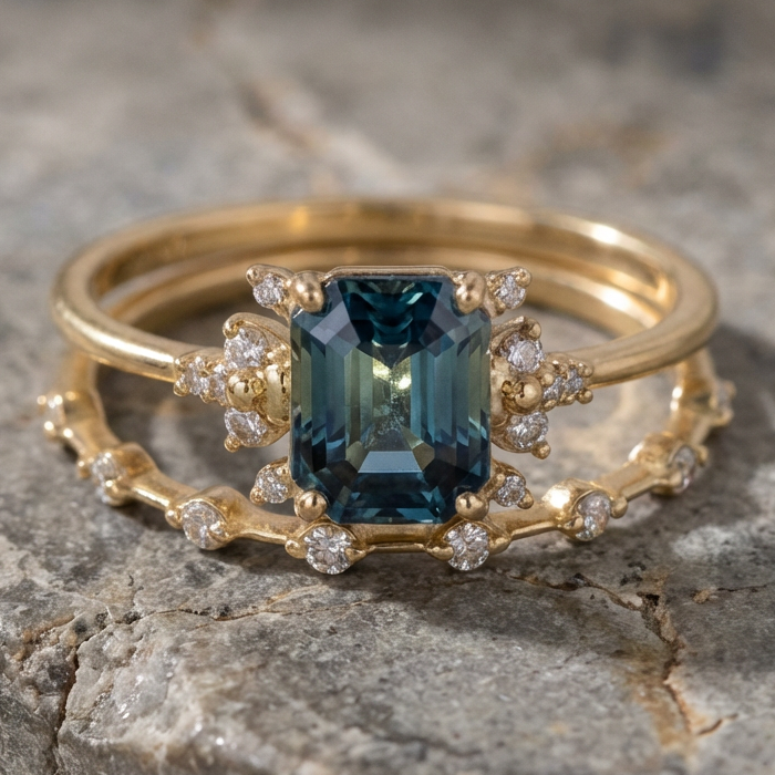 14k Gold Plated Engagement Promise Cubic Zirconia Ring