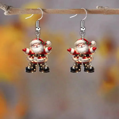 Christmas Santa Claus Earrings