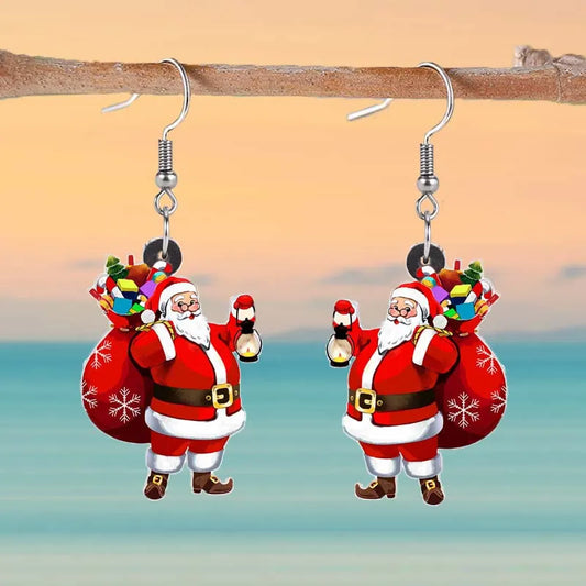 Santa Claus Earrings