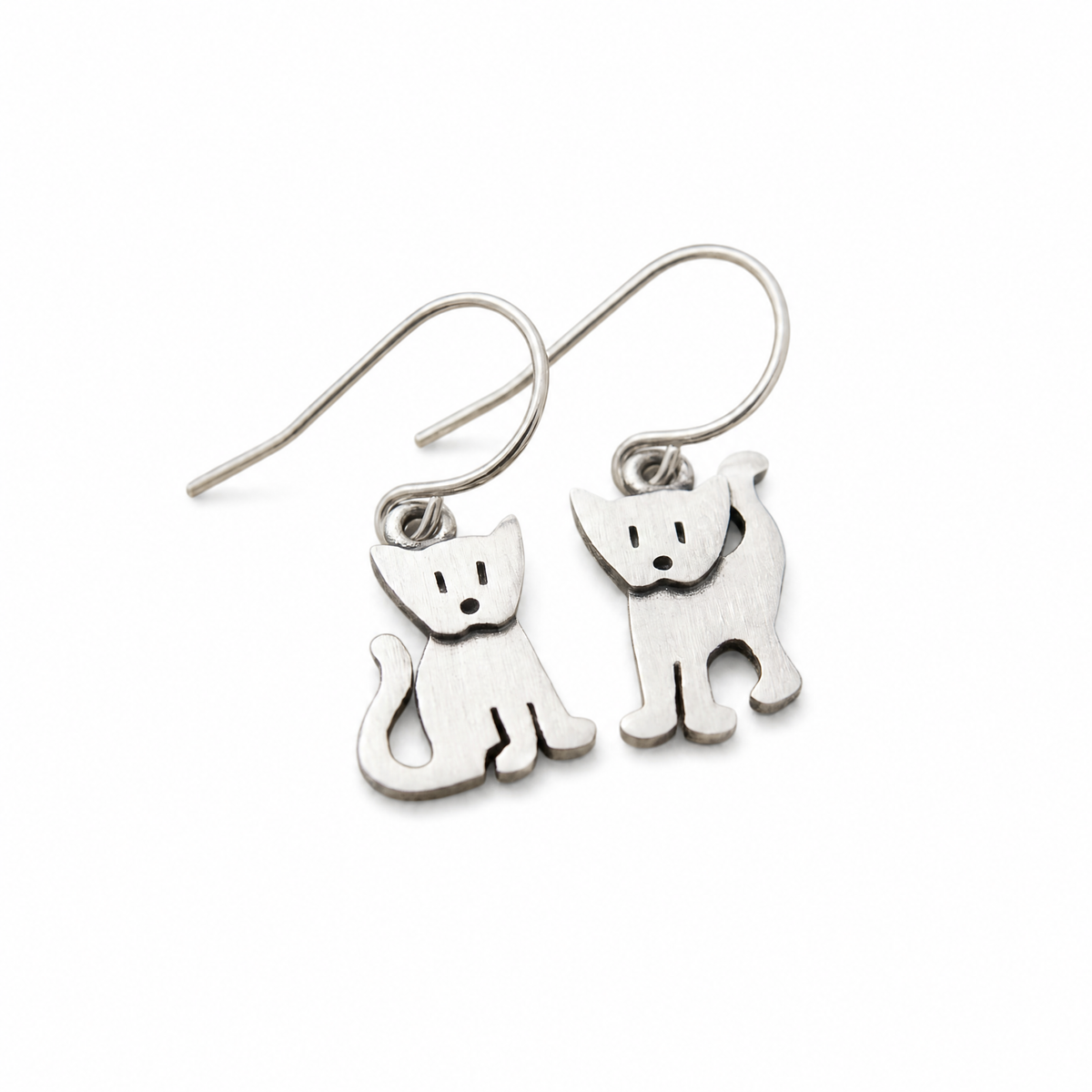 Tiny kitten Earrings